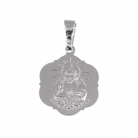 Medalik srebrny - Matka Boża Szkaplerzna Szkaplerz M027