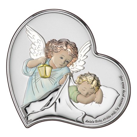 Obrazek srebrny Aniołek Twój Anioł Stróż DS18C